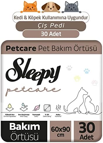 Sleepy Petcare Pet Bakım Örtüsü 60x90 cm 30 Adet - Görsel 2