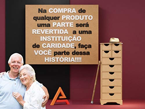 Organizador Gaveteiro Feito De Madeira Mdf