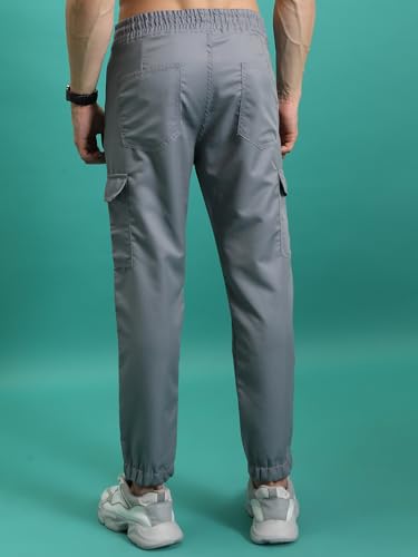 Image of Highlander Men's Cargo Jogger Trousers| Utility Pockets | Trouser for Men | Men Trousers