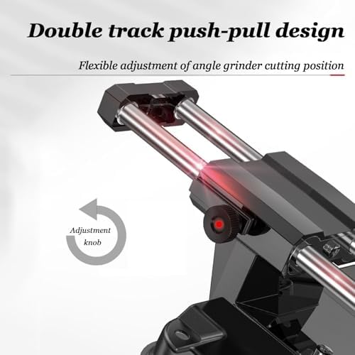 Multifunctal Angle Grinder Stand Holder - Desktop Cutting Machine Support for Precis Grinding, and Adjustable Angle Grinder Mount for DIY Projects and Worhop Use