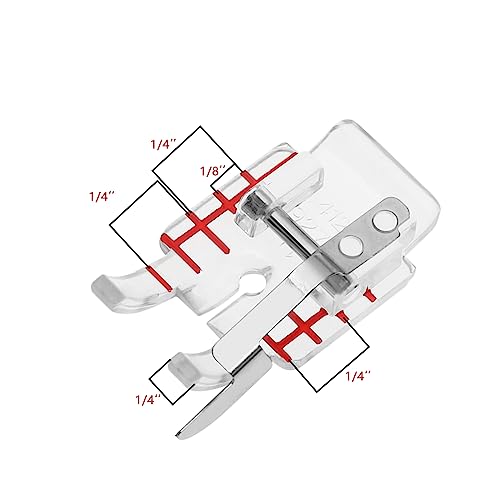 Pie prensatela 1/4" para máquina de coser SING F LTD miniatura 4