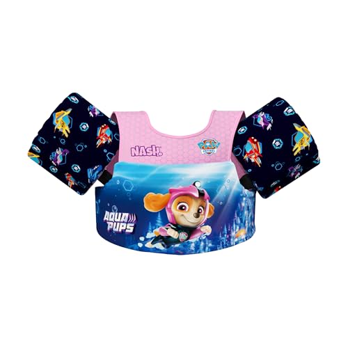 NASH, Boia Infantil Colete Salva Vidas Aqua Pups Skye Nash