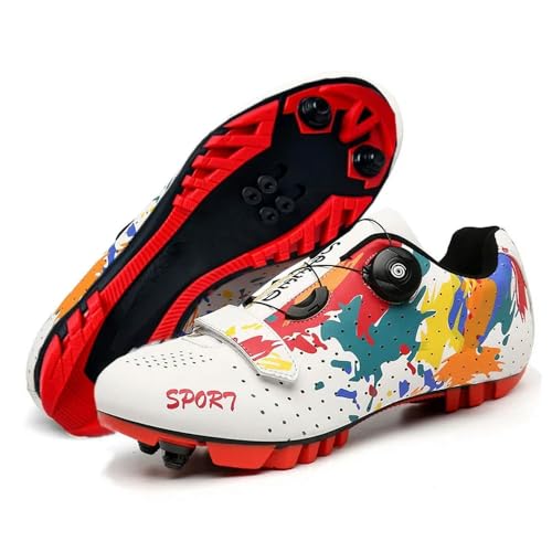 SLJYM Cycling Shoes Bike Sneakers Cleat Non-Slip Men's Mountain Biking Shoes Bicycle Shoes Road Footwear Speed mansneaker