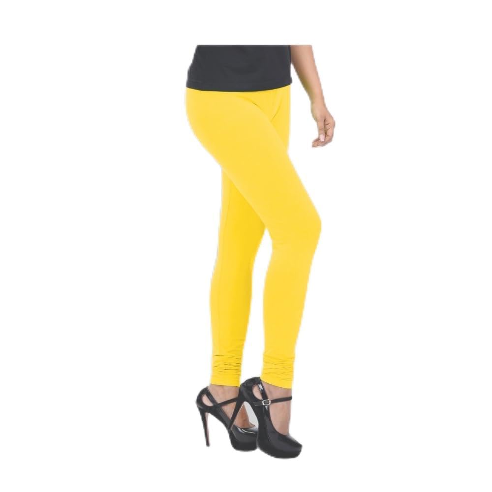 she look Womens Cotton Lycra Leggings|Ankle Length, Soft & Comfortable Everyday Wear |Sking Loving and Comfortable-picture-28
