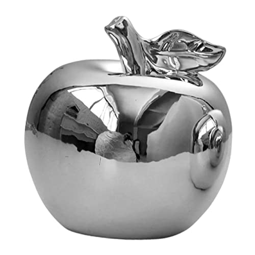 VINTORKY Plant Decor 1pc Apple Ceramic Ornament Artificial Fruit Matas Artificiales para Water Table Toys Centerpiece Table Decorations Ceramic Toy Garden Ceramic Decor Desktop Fruit Toy