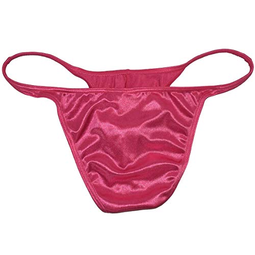 Men Shiny Bikini Briefs Contoured Pouch Swim Brazilian Tanga Thong Narrow Waist Half-Back Rio Back2