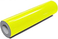 Vista 5 de VViViD DECO65 - Rollo de vinilo permanente fluorescente neón para manualidades de 1 pie x 5 pies (1 x 5 pies, rosa fluorescente neón)