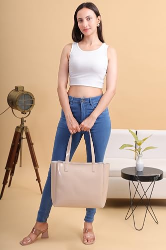 Image of ROSS BROWN Beige Tote bags for women
