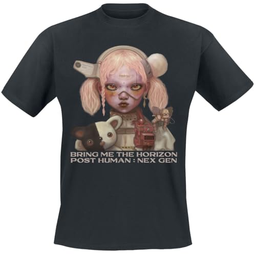 Bring Me The Horizon Next Gen Cover Homme T-Shirt Manches Courtes Noir