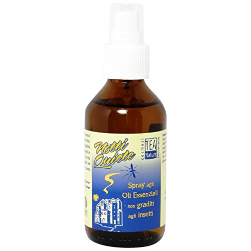 TEA NATURA - Spray Antizanzare agli Olii Essenziali - 100% Naturale - Repellente ma non Letale per gli Insetti - 100 ml