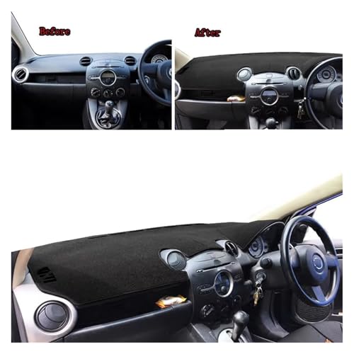 Tapis de tableau de bord Mazda 2 rénovation habitacle Demio 2012 - 5