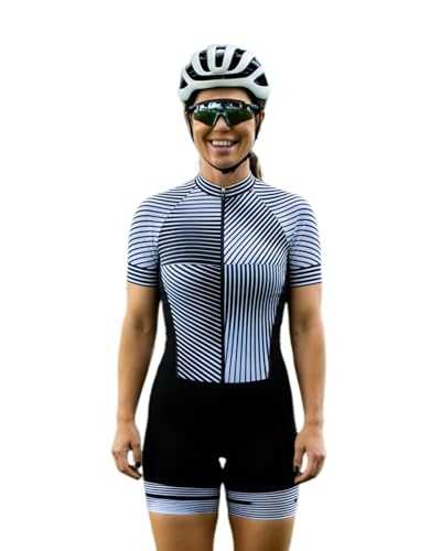 Vêtements de cyclisme femme respirants avec short de triathlon intégré