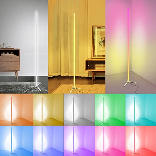 Lampe LED debout avec télécommande pour illuminer les angles sombres