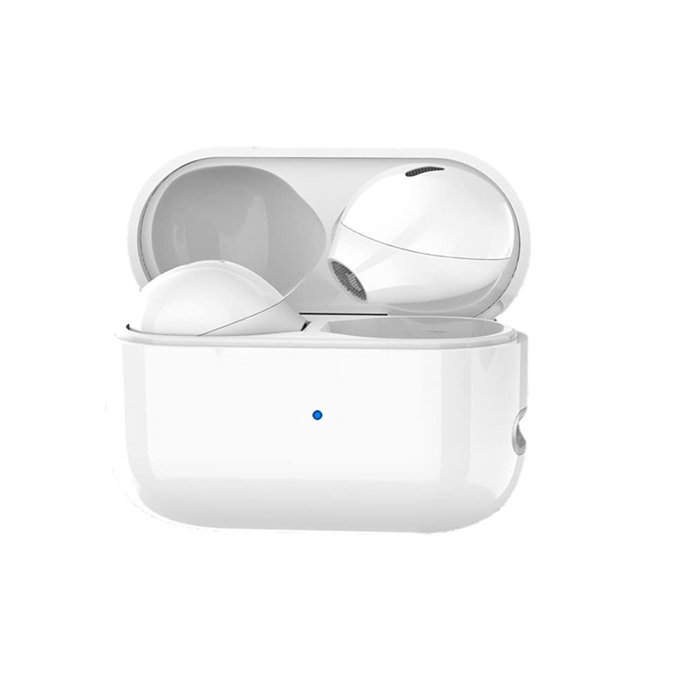 Cuffie Wireless, Mini Cuffie Bluetooth 5.0 in Orecchio con Cassa di Ricarica, Comfort Adatto Auricolari Wireless in-Ear per Il Lavoro Sport,Bianca