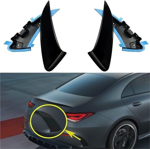 Alerón de parachoques trasero lateral para Mercedes CLA C118 Sport 4