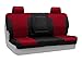 Coverking Custom Fit Front 60/40 Back Seat Cover for Select Chevrolet Impala Models - Neoprene (Red with Black Sides)