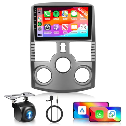 Hodozzy 4G+64G Android Radio para Toyota Rush Daihatsu Terios 2006-2016 con Carplay Android Auto Inalámbrico, Pantalla Táctil de 9 Pulgadas con GPS, Bluetooth, WiFi, EQ/DSP, Radio FM/RDS, SWC, Cámara Hodozzy 4G+64G Android Radio para Toyota Rush Daihatsu Terios 2006-2016 con Carplay Android Auto Inalámbrico, Pantalla Táctil de 9 Pulgadas con GPS, Bluetooth, WiFi, EQ/DSP, Radio FM/RDS, SWC, Cámara