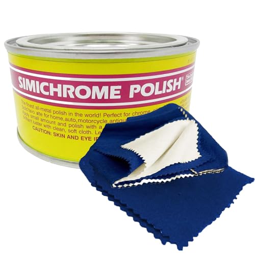Rosenthal Collection Simichrome Polish Cans 250 Grams (1 Can with Polishing Cloth)