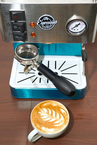 Image of MYEspressino Semi-Automatic Espresso Machine - Sleek Stainless Steel Design for Perfect Brews