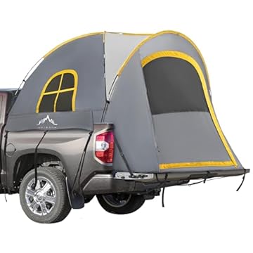 pop up truck bed tent camper