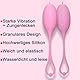 Beckenboden Kugeln Liebeskugeln Vibration für Frauen Analvibratoren für Frau Vibrator Ei Klitoris Vibration für Frauen G-Punkt-Vibratoren Sex Toy mit 10 Modi Analkugeln für Paare