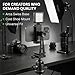 KobraTech UniMount 360 Pro Metal Phone Tripod Mount with Wireless Remote