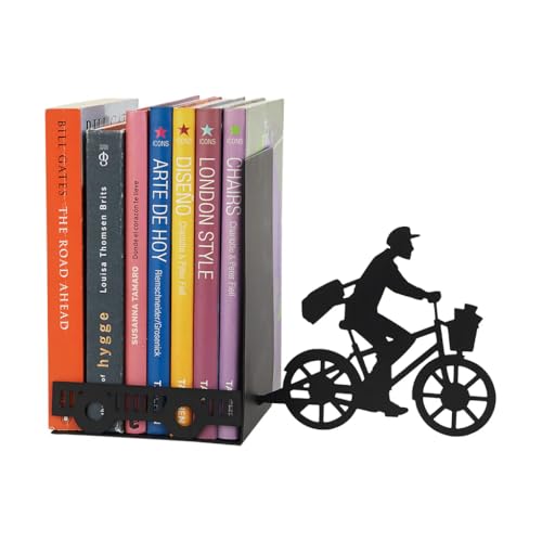 Balvi Sujetalibros Postman Color Negro Decorativo Metal