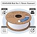 PLA Pro Filament 1.75mm White,PLA Plus Filament, Odor Free, Clog Free 3D Printer Filament,1kg Cardboard Spool (2.2lbs), Dimensional Accuracy +/- 0.03 mm, Fit Most FDM 3D Printer