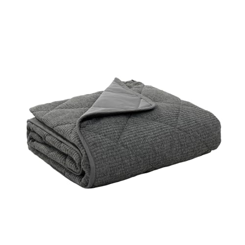 ZonLi 20 lb Weighted Blanket for Adults - 60x80 Gray