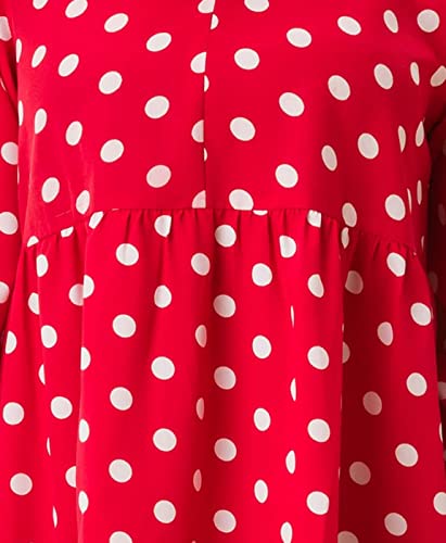Image of Uptownie Lite Girls Knee Length A-Line Tiered Dress