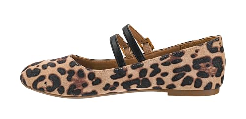Corkys Footwear Hey Girl Own It Ballet Flats, With Two Dainty Straps, Two Rhinestone Adjustable Buckles, And Lightly Cushioned Insoles For All Day Wear