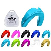 Protège-dents Double Gel D3 – Pour Adultes Et Juniors, Boxe, MMA, Rugby, Arts Martiaux, Hockey (rose/violet, Adulte 12+)