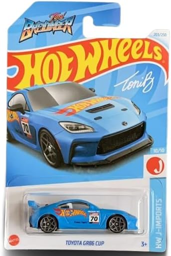 Toyota GR86 Cup (Blue) HW J-Imports 10/10, 230/250, Tony Breidinger