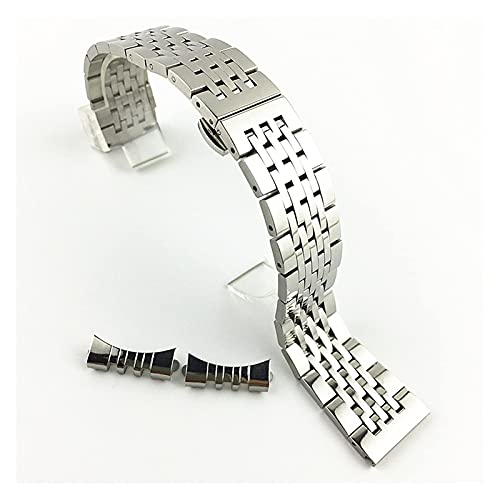 Bracelet de montre de 19mm en acier solide : le confort au quotidien pour homme actif