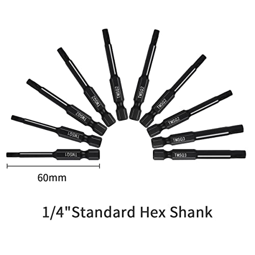 Narwhal 8 Point Star Bit Set for Trailers (24 Pack Double Square - CR-MO Steel) 8 Point Torx Bits in The Following Sizes #1 x6, #2 x12, and #3 x6 for Trailers, RVs, and More by Narwhal - Used condition - Image 4