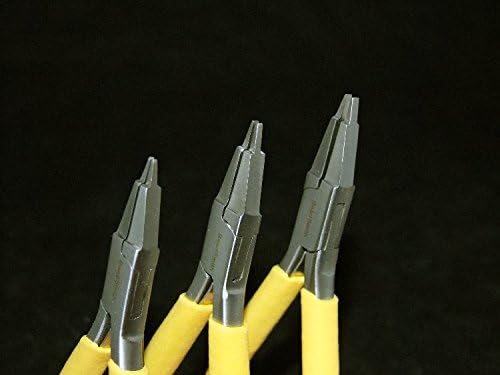 4 PieceTapered Flat Nose Pliers 1, 1.5 And 2mm Tips