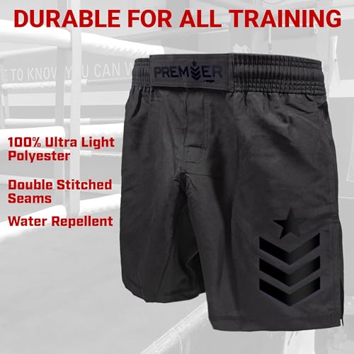 Revgear Meninos Shorts De Mma E Boxe Juvenil, Equipamento Muay Thai Kickboxing, Cós Elástico, Costur