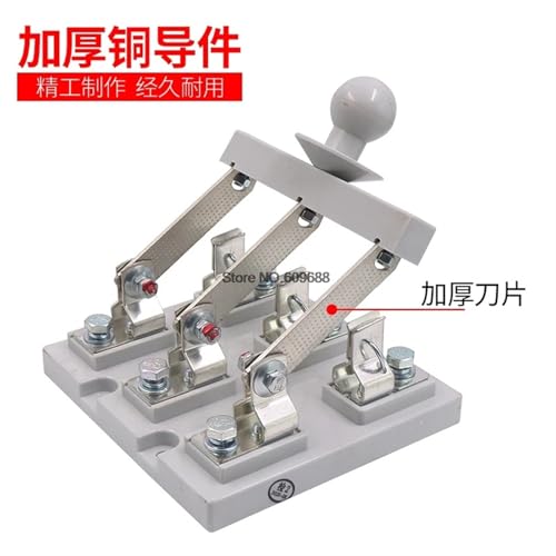 Interrupteur à couteau 100A pour isoler un circuit triphasé 4 fils 380V défaillant - 5
