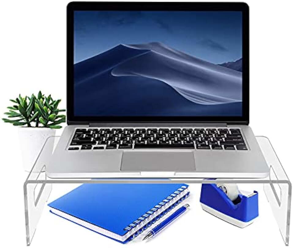 acrylic laptop stand