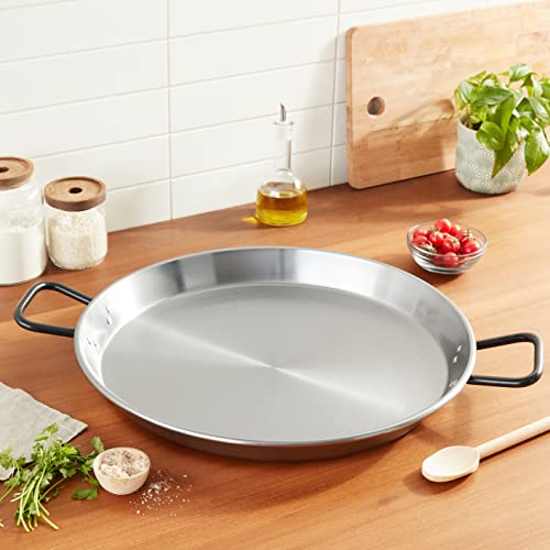 Garcima 20-Inch Pata Negra Restaurant Grade Paella Pan, 50cm by Garcima - Image 2
