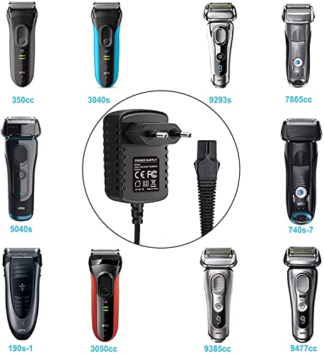 Ladegerät 12V 0.4A Netzteil für Braun Rasierer Ladekabel 9 8 7 6 5 3 1 Series,3000s 3040s 340s 350cc-4 390cc 5190cc 790cc 760cc 7865cc 9290cc 9903s Series - Image 3