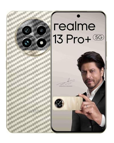 Image of Compatible with Realme 13 Pro Plus / 13 Pro+ Back Skin Sticker /Vinyl wrap /Protective Film Mobile Skin Carbon Fiber Transparent by Candeal Mizhan (only Back)