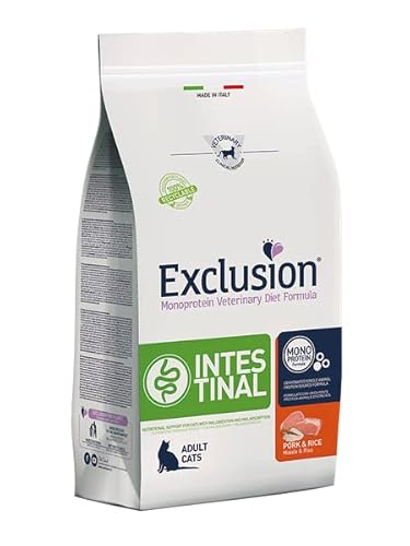 Exclusion Cat Intestinal Nuova Referenza 1,5Kg Adult Pork & Rice