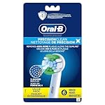 Oral-B Precision Clean Replacement Brush Heads for an Oral-B Electric Toothbrush, Pack of 6