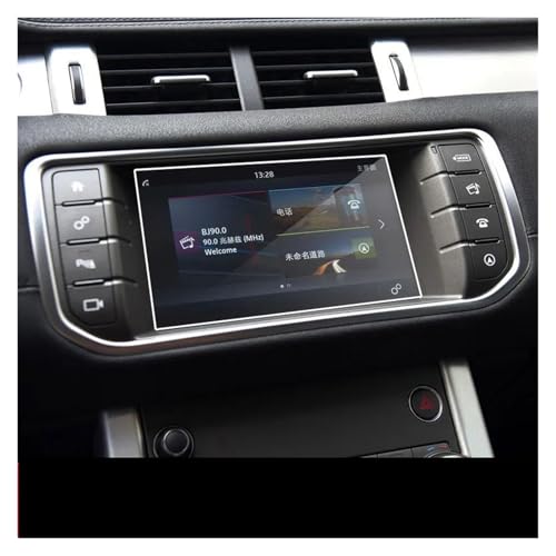 Verre trempé Range Rover Evoque 2013-2018 film protection écran navigation GPS voiture