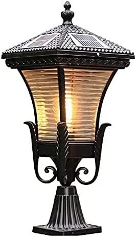 Solar-Powered Pathway LED American Solar Fence Light Square Solar Stigma Lamp Outdoor Garden Path Lawn Step Landscape Lights