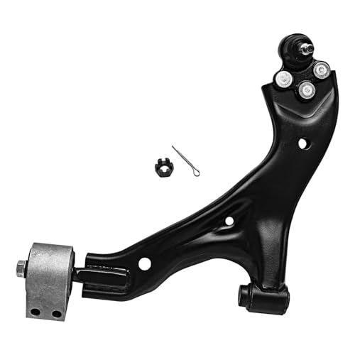 Image of Detroit Axle - 8pc Front End Suspension Kit for 05-07 Chevrolet Equinox Pontiac Torrent, 2 Lower Control Arms w /Ball Joint 4 Outer Inner Tie Rods 2 Sway Bar Links 2005 2006 2007 Replacement