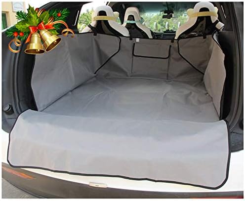 topfit Waterproof Pet Cargo Cover for Pets,Pet Seat Cover for Cars,Easy Install Fits Most Autos, SUV, Vans & Trucks (Gray)