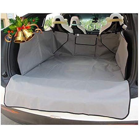 topfit Waterproof Pet Cargo Cover for Pets,Pet Seat Cover for Cars,Easy Install Fits Most Autos, SUV, Vans & Trucks (Gray)