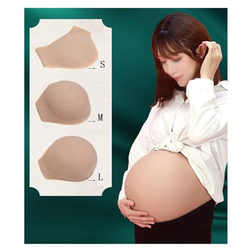 Faux ventre de grossesse en silicone ajustable leger taille S M L